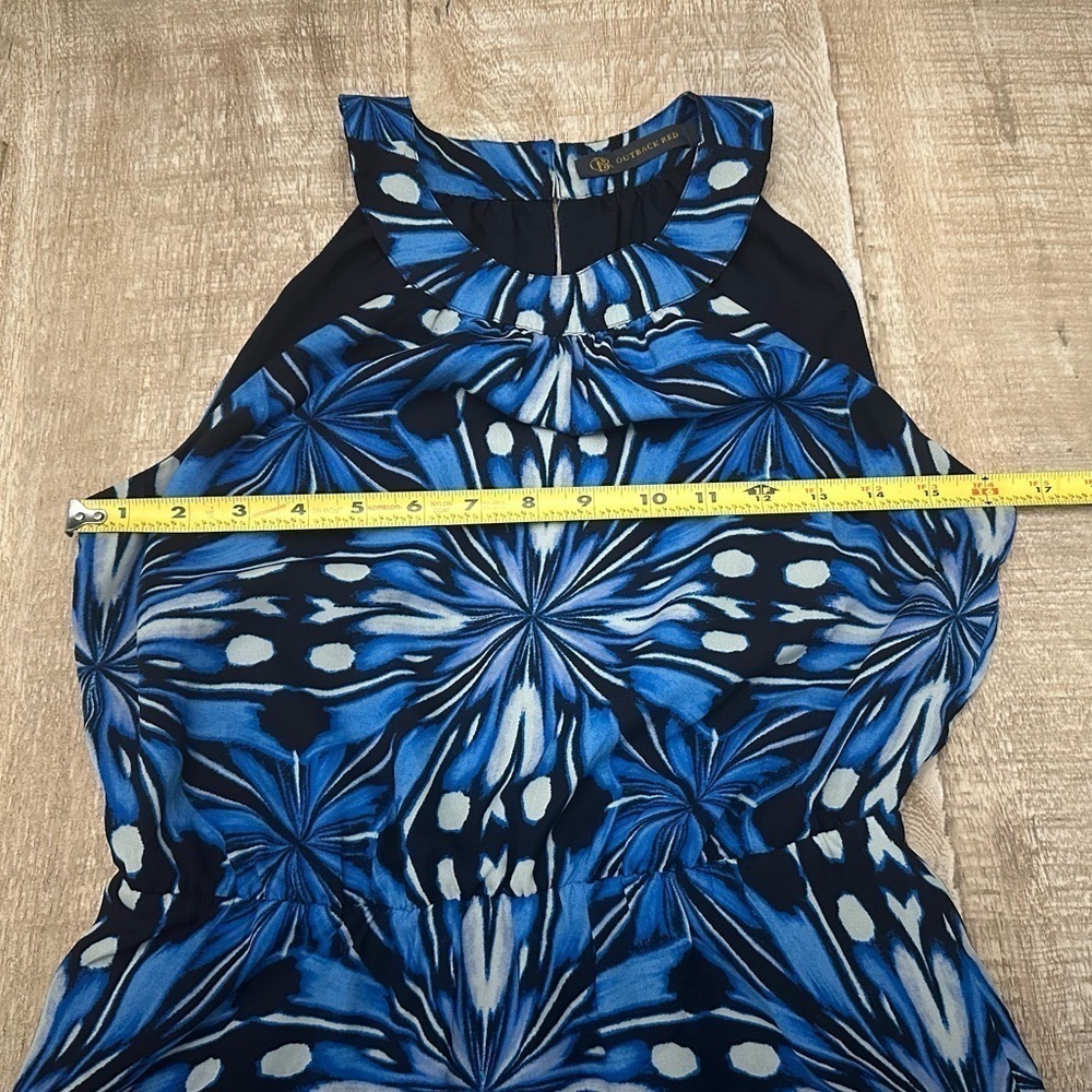 Outback Red Blue Print Maxi - S - Picture 9 of 11